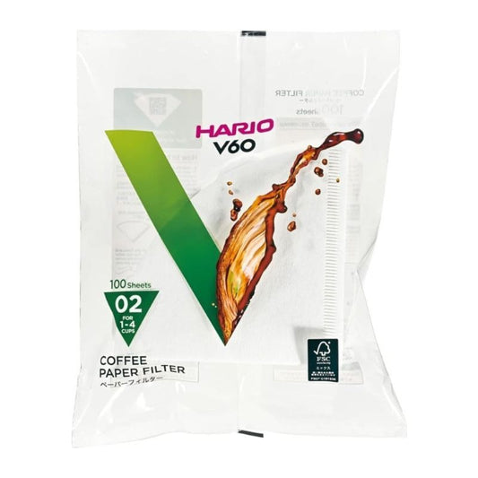 Filtros V60 Tamaño 02 – 100 Unidades