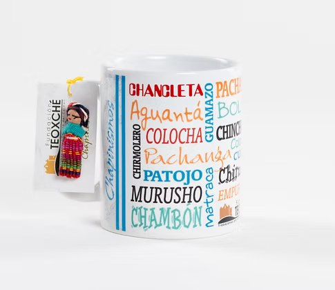 Tazas Macinare frases Guatemala detalle 2