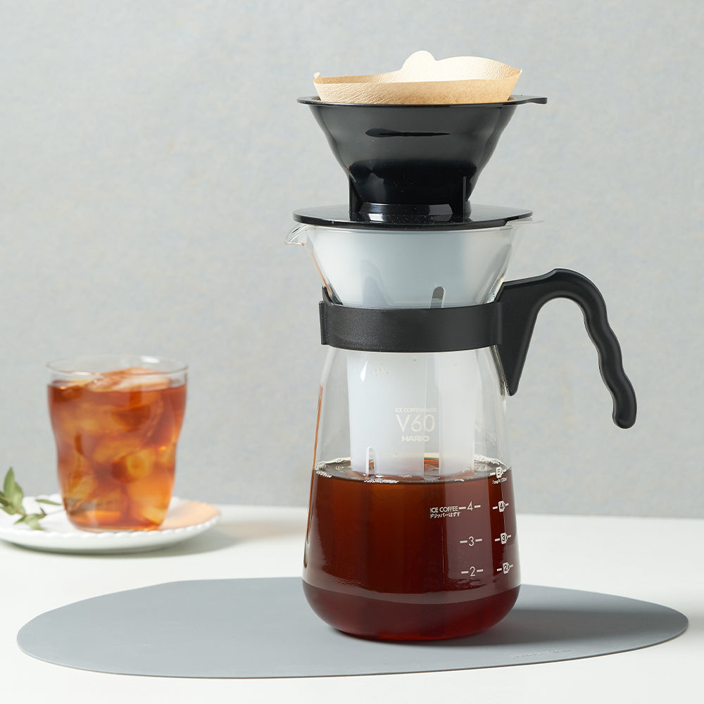 V60 Frio Hario goteo lento café frío barista