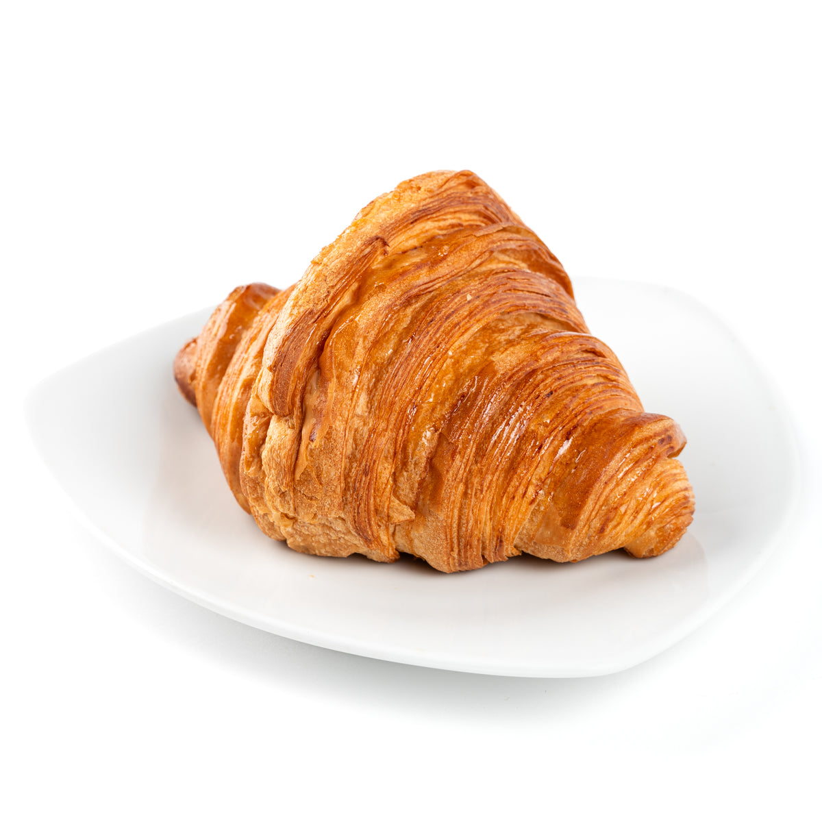 Croissant de jamón y queso panadería francesa Macinare