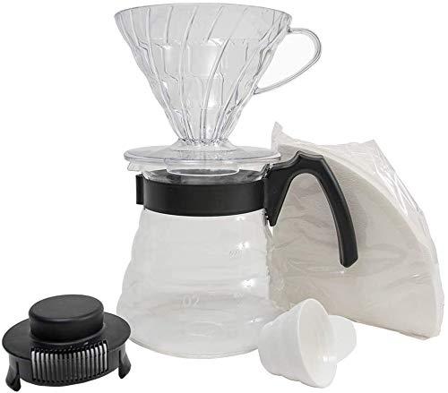 V60 Hario cristal preparación café método japonés