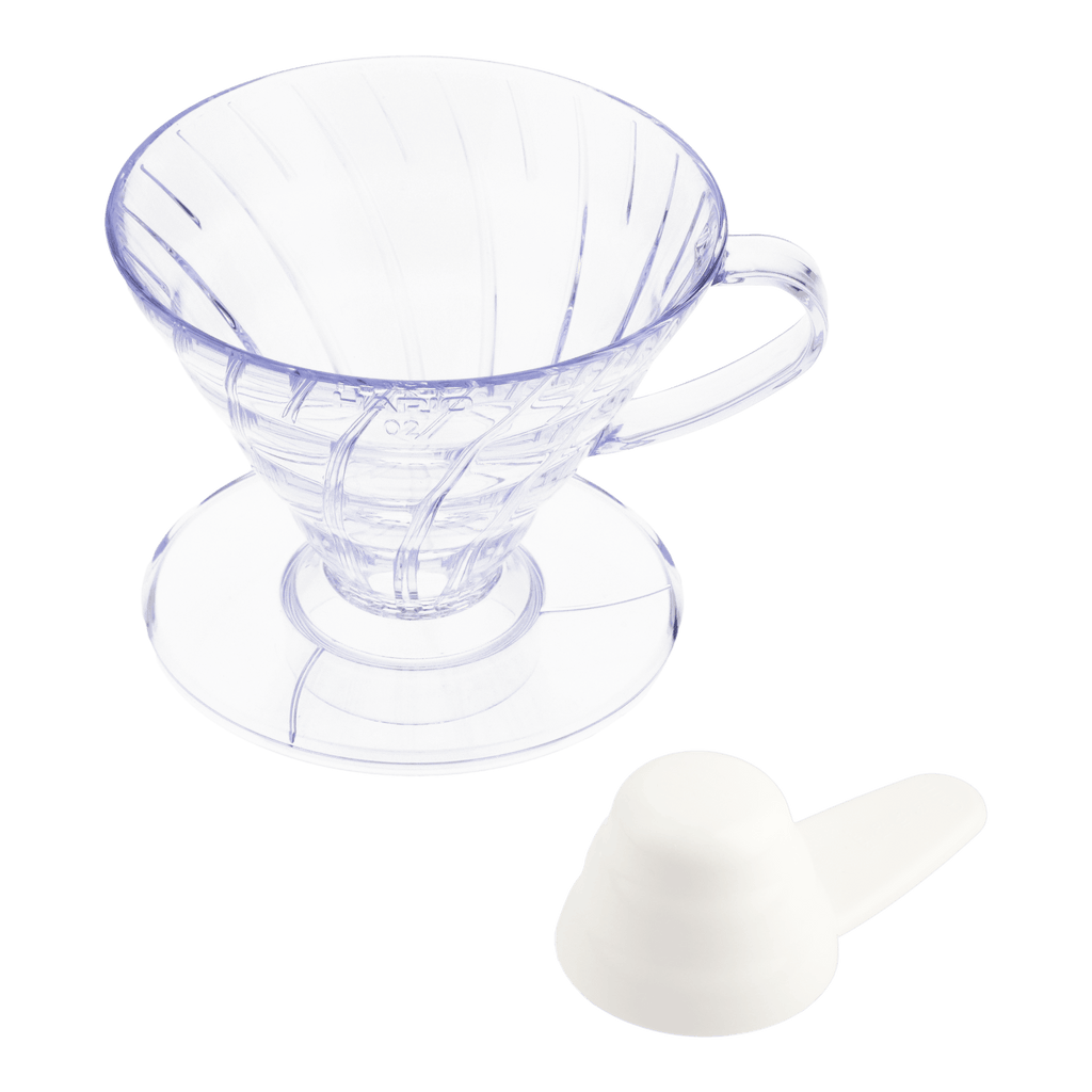 V60 acrílico transparente Hario tamaño 02 pour over