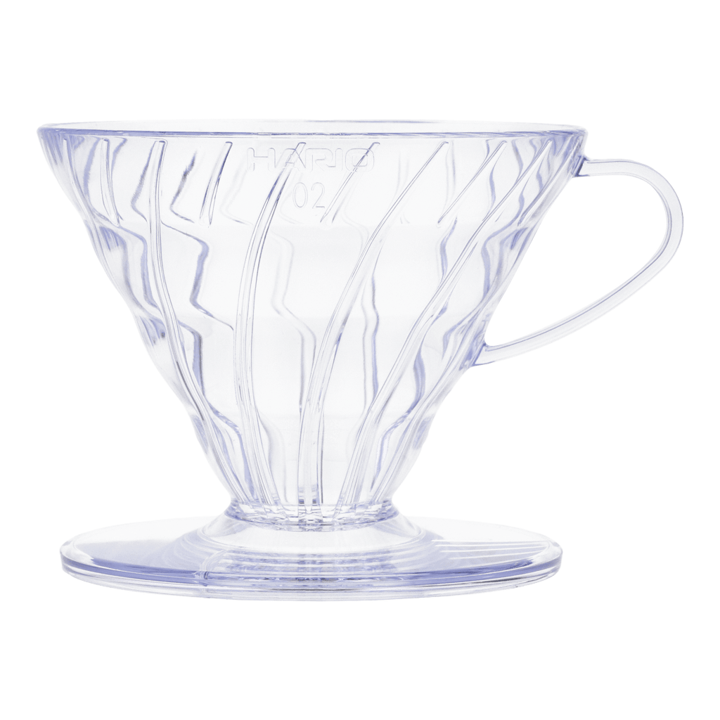 V60 Hario acrílico ensamble dripper completo
